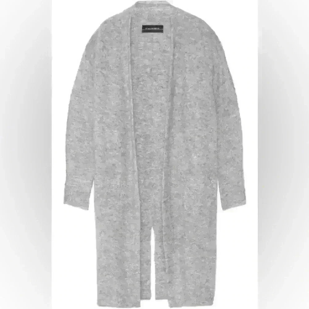 By Malene Birger Belinda mohair blend gray cardigan xl - Picture 2 of 12